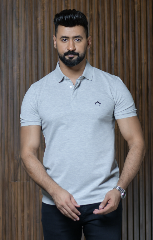 GRAY Polo T-shirt